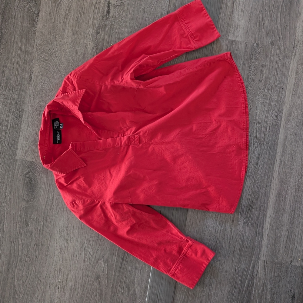 Boutique Europa Red Blouse